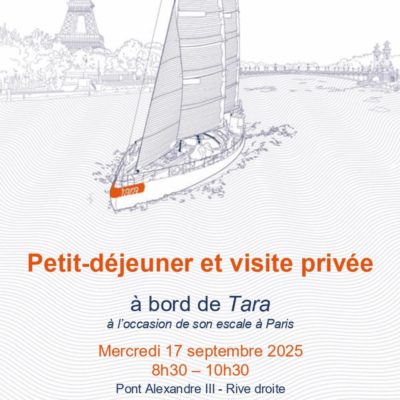 Visite privée de la goélette Tara et petit déjeuner engagé