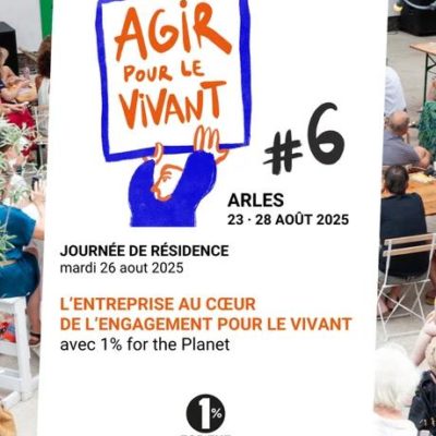 1% for the Planet x Agir pour le Vivant