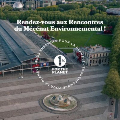 1% for the Planet intervient aux Rencontres du Mécénat Environnemental