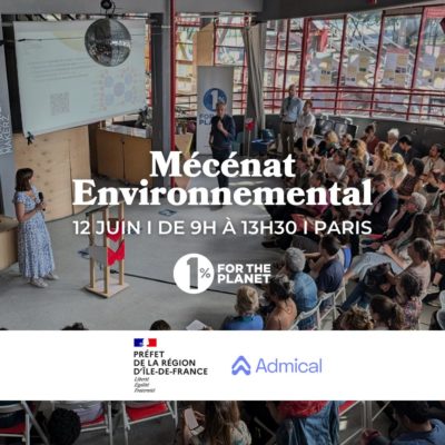 Mécénat environnemental avec la DRIEAT et Admical